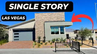 Single Story New Build Homes For Sale In North West Las Vegas NV