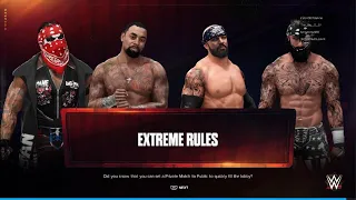 WWE 2K24 AIW 4 way