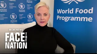 World Food Programme's Cindy McCain says they need "full, unfettered access" into Gaza