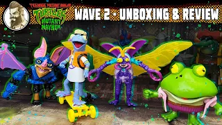 Ham-Man Reviews - TMNT Mutant Mayhem wave 2 - Genghis Frog, Mondo Gecko, Scumbug & Wing Nut