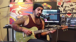 How to play ‘You Could Be Mine’ by Guns N’ Roses Guitar Solo Lesson w/tabs