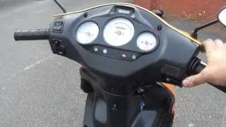 2008 SYM JET 50 EURO X SCOOTER MOPED 2T VGC 5K MILES NEW MOT & TAX 40MPH LOVELY