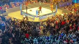 Paul Heyman tries to fight fan! Smackdown aftershow 3/18/22