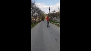 Pe Hoverboard pentru prima dată