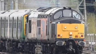 Class 37800 DRAGS!!! LNW 319441 At Crewe | 13/04/21