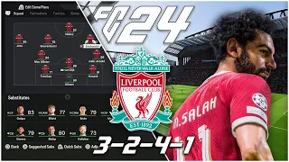 How To Create Liverpool's 3-2-4-1 | Tactics EA FC 24