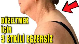 BOYUN HÖRGÜCÜ İÇİN 3 ETKİLİ EGZERSİZ #aktifizyo #kulunçağrısı #boyunağrısı #fiziktedavi