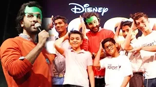 Ranbir Kapoor At Special Interaction With School Kids | Jagga Jasoos Promotion | Uncut