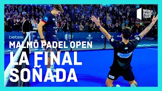 La final soñada de Sanyo Gutiérrez y Agustín Tapia en el Malmö Padel Open 2021 | World Padel Tour