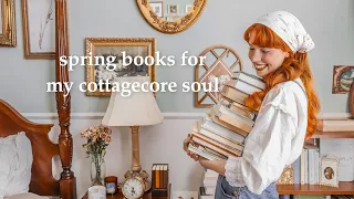 dreamy cottagecore books to read this spring🌷 warm spring vibes & new books