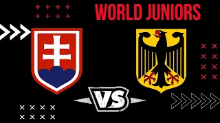 Germany vs. Slovakia  2021 world juniors Dec. 28th, 2020