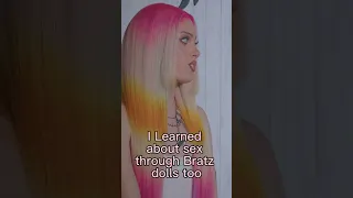 Gigi Goode learns about sex through Bratz