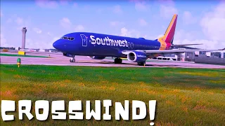 RTX4090 Flight Simulator 2023 ULTRA REALISM: Amazing crosswind Landing at Las vegas | 4k