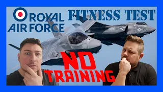 Episode 33 - Two fat guys vs the Royal air force fitness test... NO TRAINING!