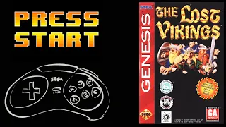 The Lost Vikings на Sega Genesis (Coop на трех игроков Mortirus, Vasek Retro и Artiem86)