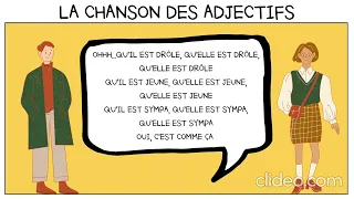 La Chanson des Adjectifs - French Revision With Eileen