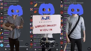 Discord sings the world smallest violin!