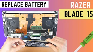 RAZER Blade 15 / blown up? / Upgrade options & How to Replace the battery