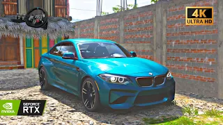 600HP BMW M2 // Forza Horizon 5 | Logitech g29 Gameplay [ 4k 60fps ]