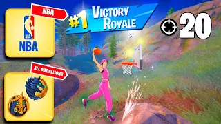 High Elimination Solo Win Gameplay | NEW ASSIST MAVEN NBA SKIN | Fortnite Ch5 S2 Zero Builds