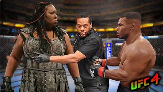 Mike Tyson vs. Kharma WWE (EA sports UFC 4)