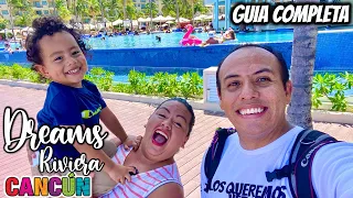 Hotel DREAMS Riviera CANCUN 🔴 4 Diamonds ► ALL INCLUSIVE RESORT 😱 Wow 🆘 WE LOVE IT ✅ FULL GUIDE