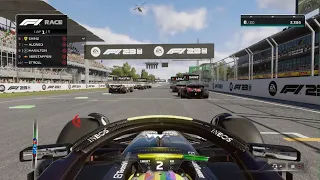 A amazing first lap in Mexico!!!