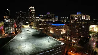 2023 Best Downtown Orlando at Night 4K Drone Stock Footage by Nathan Bailey Licensed Part 107 Pilot