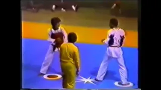 Jung Kook Hyun Taekwondo vs Hans Brugmans 1983 World Championship