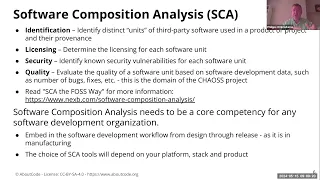 OpenChain Webinar: AboutCode and Beyond - End-to-end SCA with open source code and open data