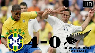 Brazil vs New Zealand 4-0 Goals and Highlights 04/06/2006 Friendly Match HD