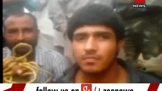 Pak terrorist caught live by public in Udhampur