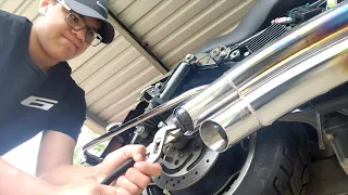 Harley Baffle Removal (Vance and Hines)