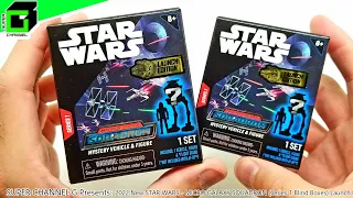 New STAR WARS Micro Galaxy Squadron (Launch Edition Blind Boxes) UNBOXING and REVIEW