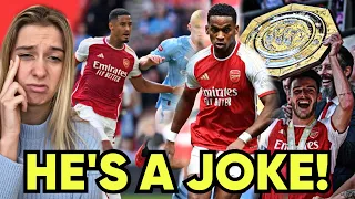 Jurrien Timber & Saliba are UNREAL! Arsenal Scare Me! Community Shield Post Match Reaction 1-1 City