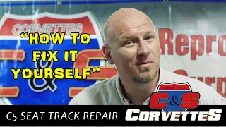Corvette Seat Track Repair Kit for C5 1997-2004