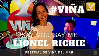 LIONEL RICHIE / SAY YOU, SAY ME - Festival de Viña del Mar 2016  #VIÑA #CHILE