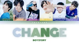 BOY STORY - CHANGE (Color Coded Chinese|Pinyin|Eng|PT/BR Lyrics)