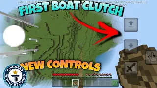 First Boat Clutch In New 1.19 Bedrock Touch controls! (Omega Blade)