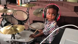 2yr old LJ practicing and performing at church | Wilson World