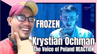 Krystian Ochman - Frozen - Finale - The Voice of Poland 11 REACTION