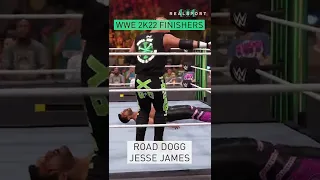 Road Dogg Jesse James - WWE 2K22 Finishers #shorts