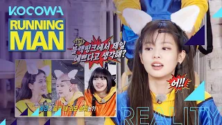 Does Jennie think she is the prettiest? [Running Man Ep 525]