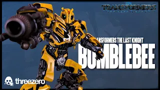 Threezero Transformers The Last Knight DLX Bumblebee Review @TheReviewSpot