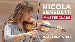 Nicola Benedetti Violin Masterclass at the RCM: Emily Sun