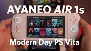 The AYANEO Air 1s is a MODERN PS Vita & Switch Pro