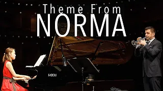 Ottaviano Cristofoli - Theme from Norma (V. Bellini) trumpet and piano - AZZURRA The Italian Recital