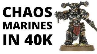 Chaos Space Marines in Army Overview Warhammer 40K - Codex Rules Review and Tactics