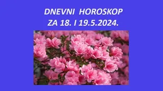 Jasminka Holclajtner-Royal Astro Studio-HOROSKOP ZA 18. I 19.5.2024.