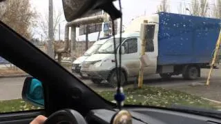 Последствие аварии на Николая Островского и проезда Воробьева.
